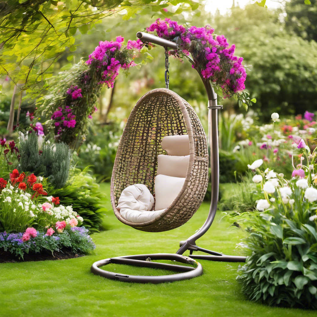 Egg Chair Swing With Stand