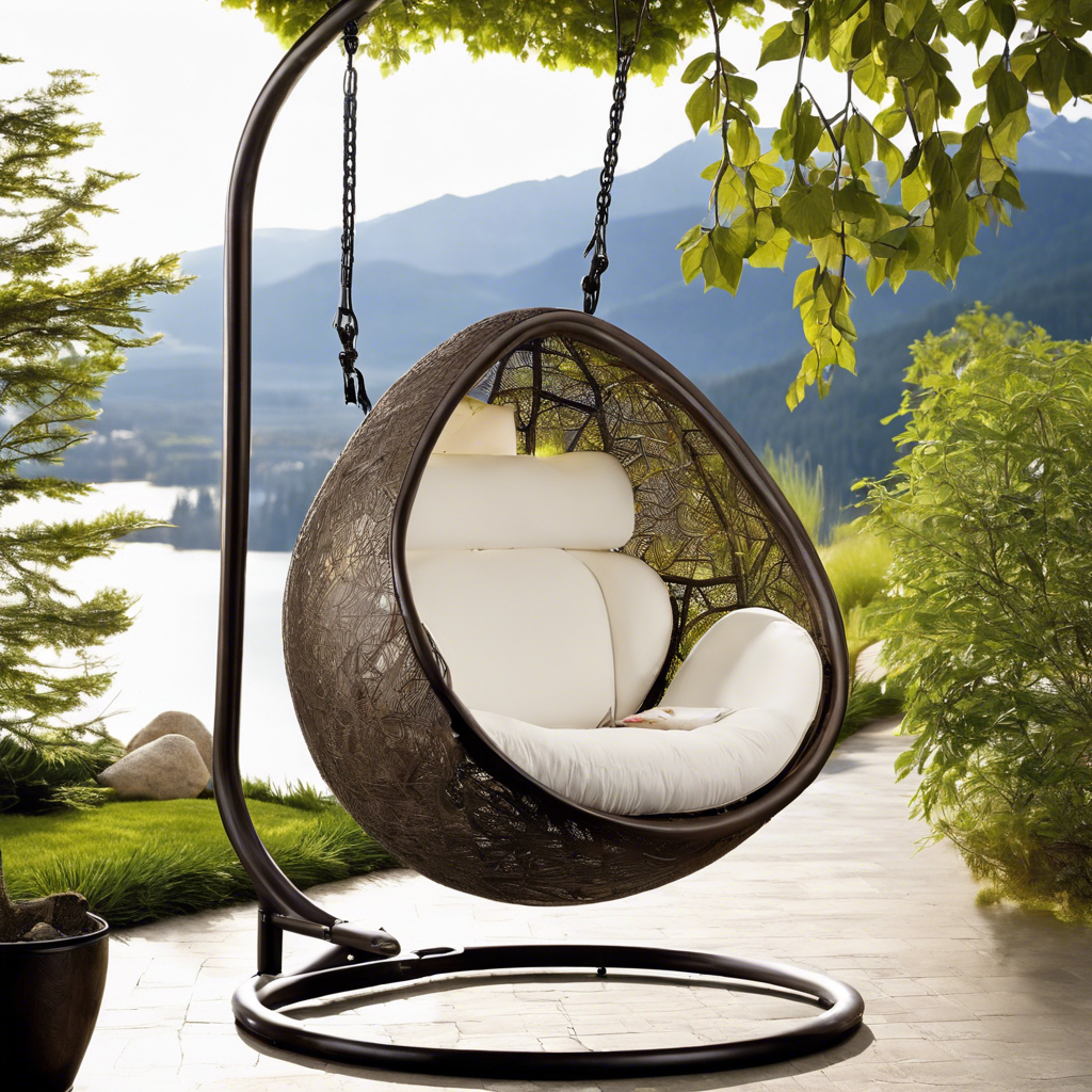 Egg Chair Swing With Stand