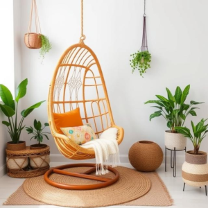 Are swinging egg chairs comfortable?