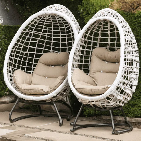 Alps double egg chair outlet